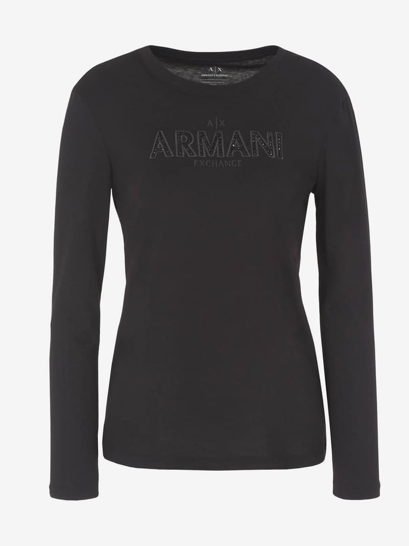 Armani Exchange Armani Exchange Black T-shirt (6RYT49YJ3RZ-3784717) Femme