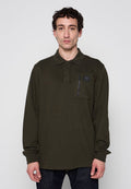 North Sails North Sails POLO LONG SLEEVE W/LOGO (ZZO2PJ338-M00) Homme