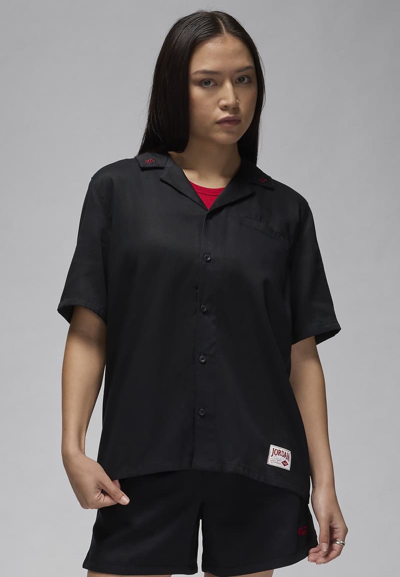 Jordan Jordan W J SS WVN SLD TOP 2 (JOC21E008-Q11) Femme